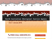 Tablet Screenshot of naaja.org.au